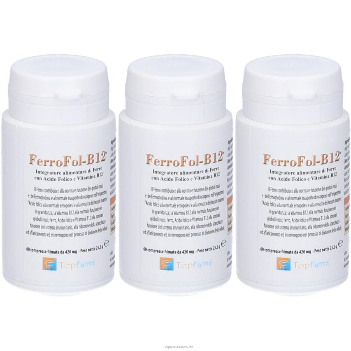 Compra Online ferrofol b12 60cpr 3x60 pz compresse e Trova l'offerta più bassa