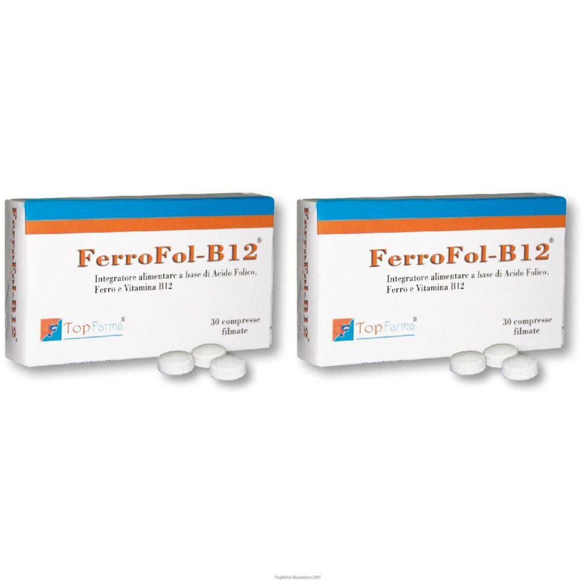 Compra Online ferrofol-b12® set da 2 2x12,6 g compresse e Trova l'offerta più bassa