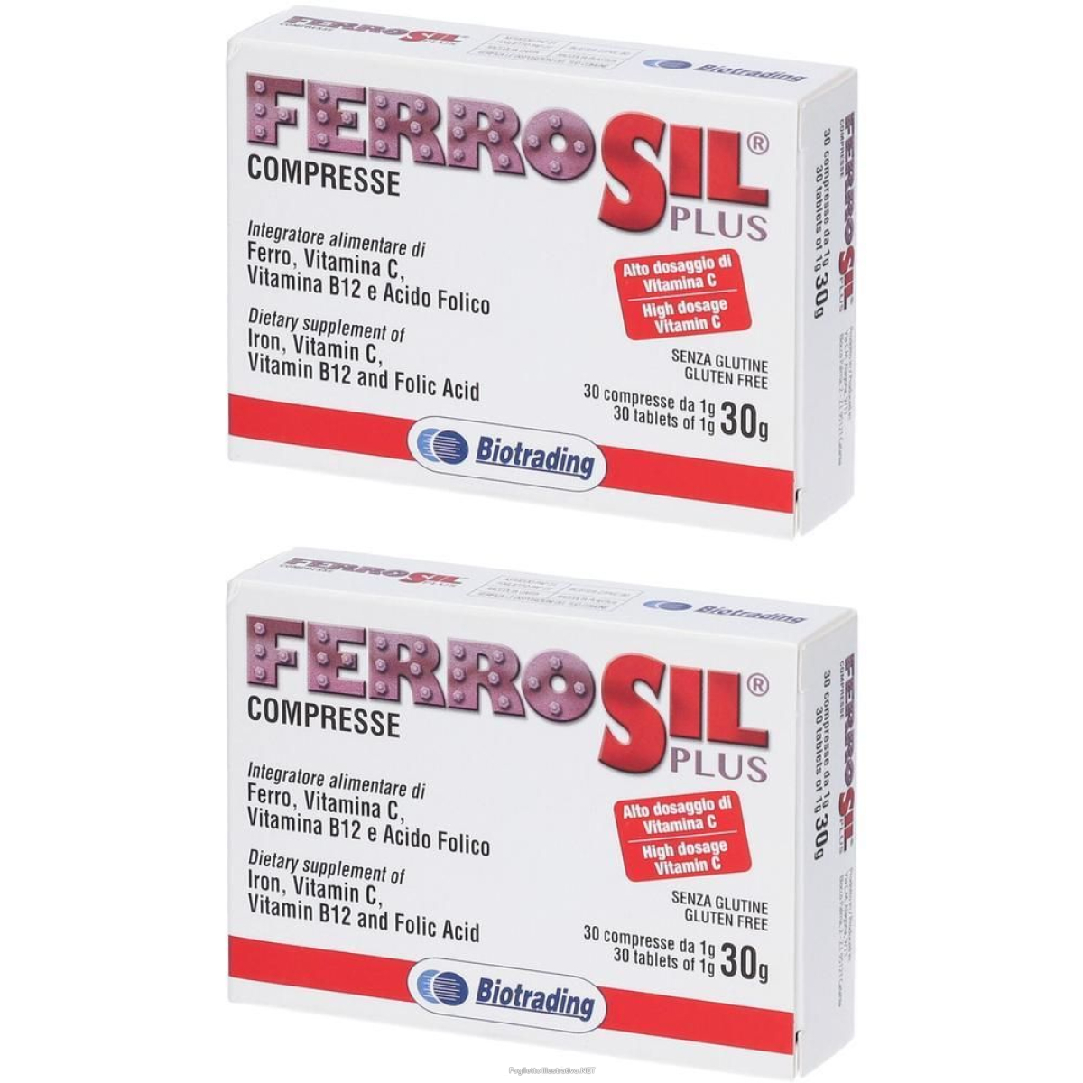 Compra Online ferrosil plus 30 compresse 2x30 g e Trova l'offerta più bassa