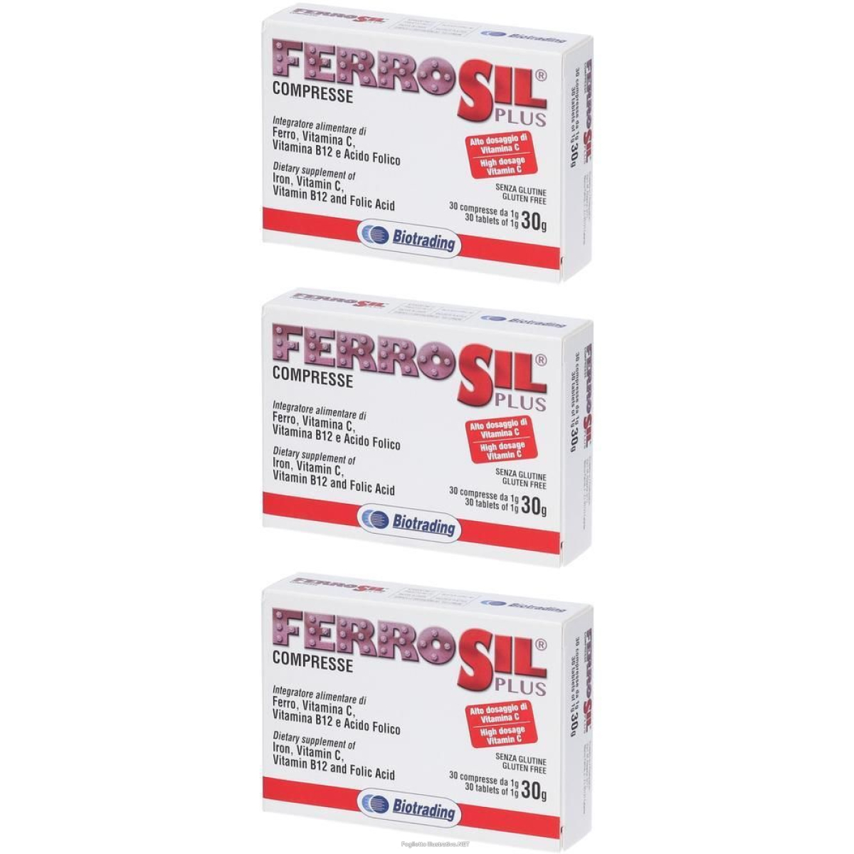 Compra Online ferrosil plus 30 compresse 3x30 g e Trova l'offerta più bassa