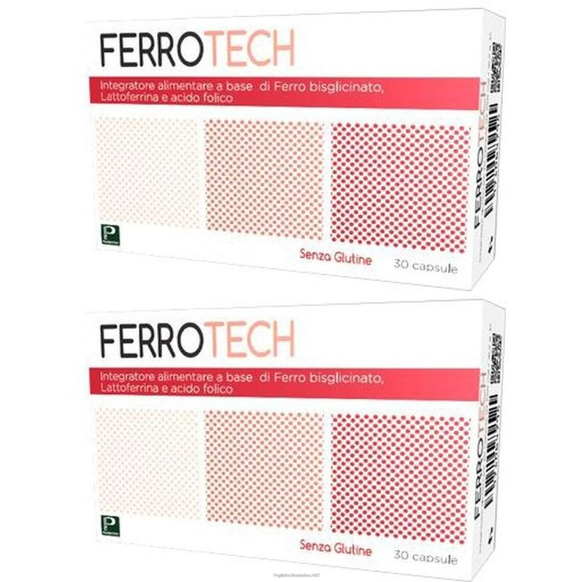 Compra Online ferrotech 30 capsule da 550mg 2x30 pz e Trova l'offerta più bassa