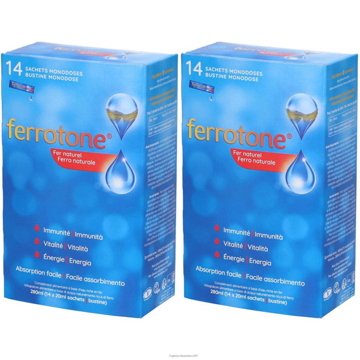 Compra Online ferrotone® set da 2 2x14 pz bustina e Trova l'offerta più bassa