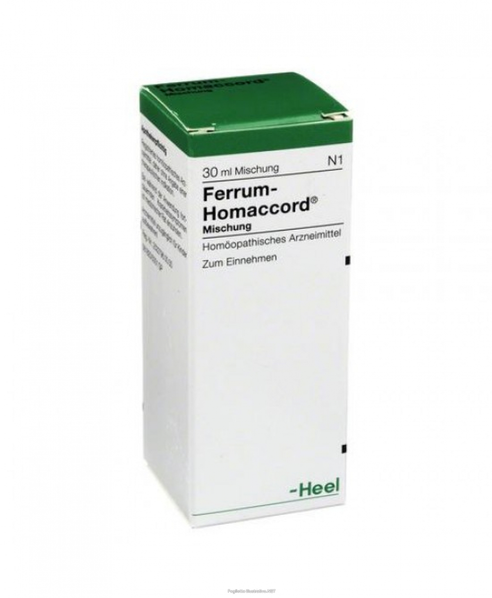 Compra Online ferrum homac 30ml gocce heel e Trova l'offerta più bassa