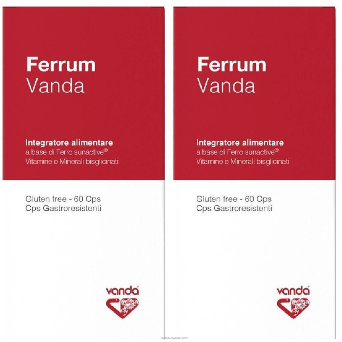 Compra Online ferrum vanda 60 capsule 2x60 pz e Trova l'offerta più bassa