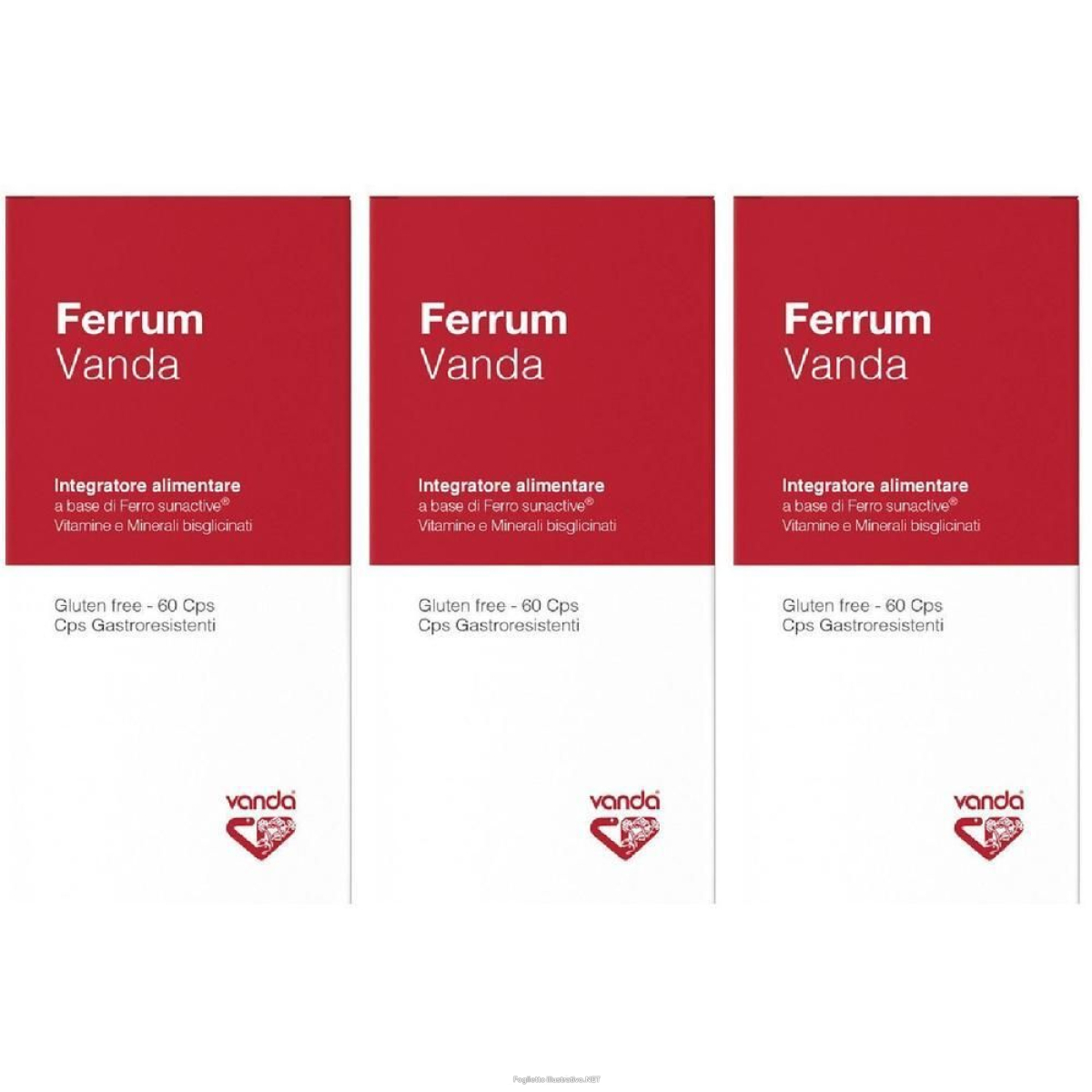 Compra Online ferrum vanda 60 capsule 3x60 pz e Trova l'offerta più bassa