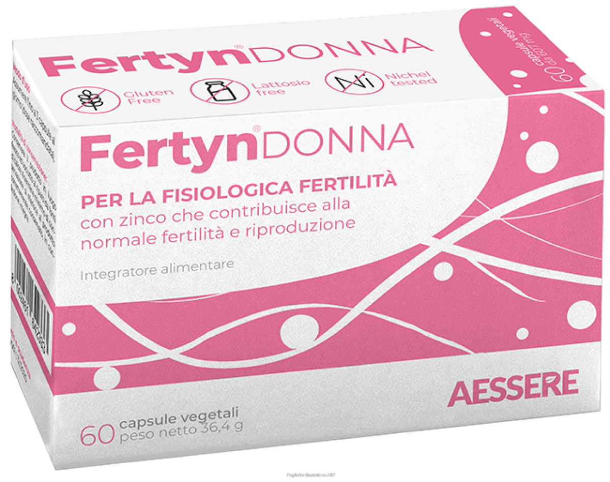 Compra Online fertyn donna 60 capsule vegetali senza glutine senza lattosio e Trova l'offerta più bassa