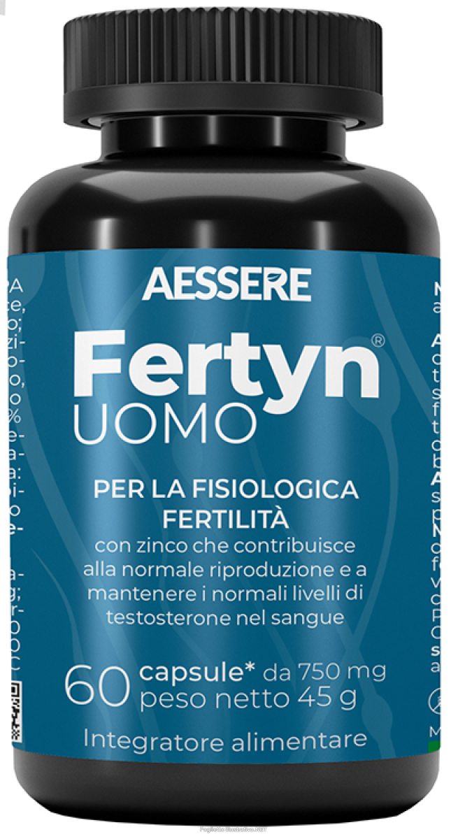Compra Online fertyn uomo 60 capsule 750 mg senza glutine senza lattosio e Trova l'offerta più bassa