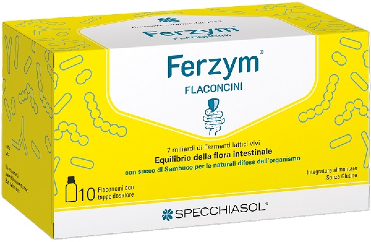 Compra Online Ferzym 10 flaconi x 8 ml con edulcorante e Trova l'offerta più bassa