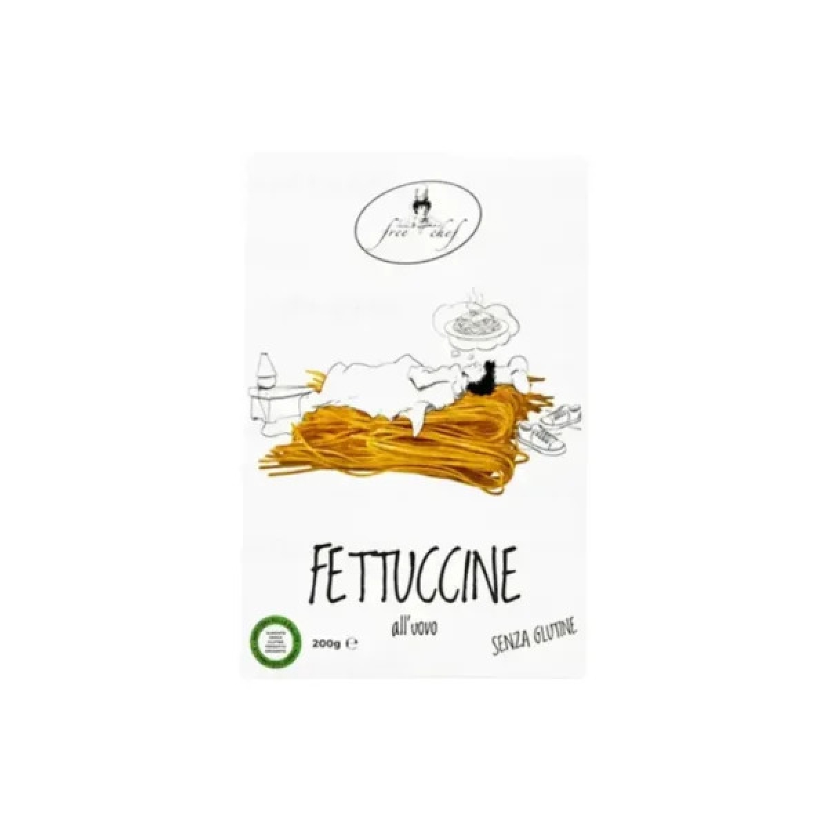Compra Online Fettuccine all'uovo free chef pasta senza glutine 200g e Trova l'offerta più bassa