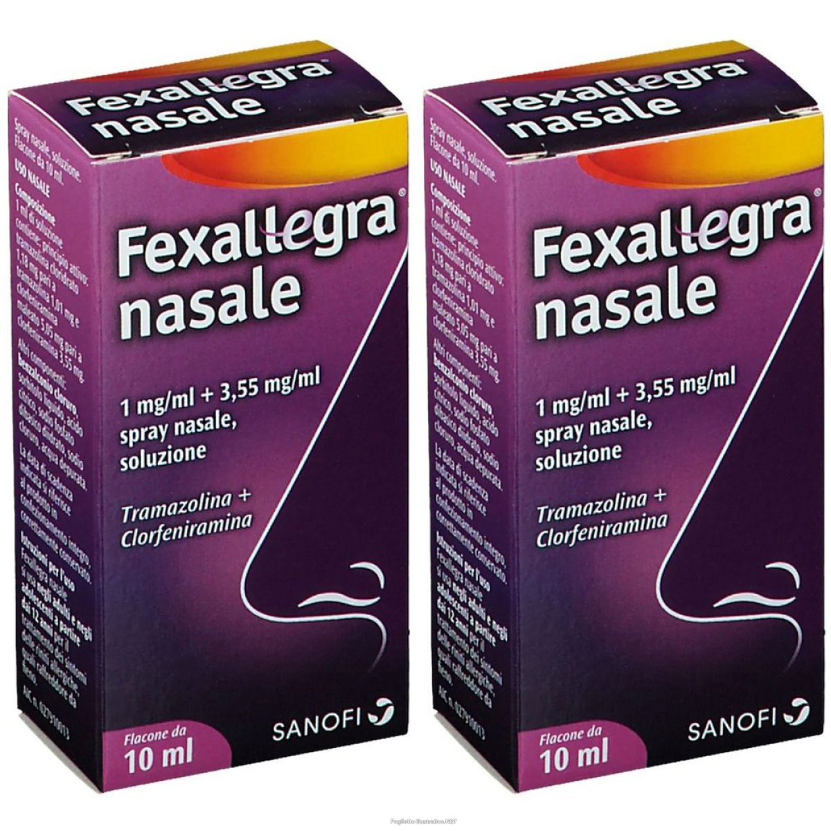 Compra Online fexallegra® spray nasale set da 2 2x10 ml nasale e Trova l'offerta più bassa