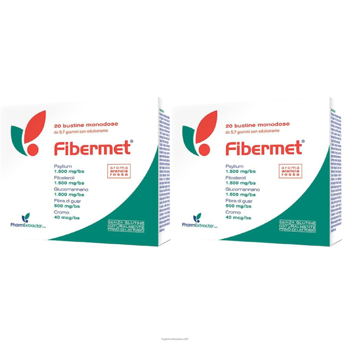 Compra Online fibermet® bustine monodose set da 2 2x20x5,7 g bustina e Trova l'offerta più bassa