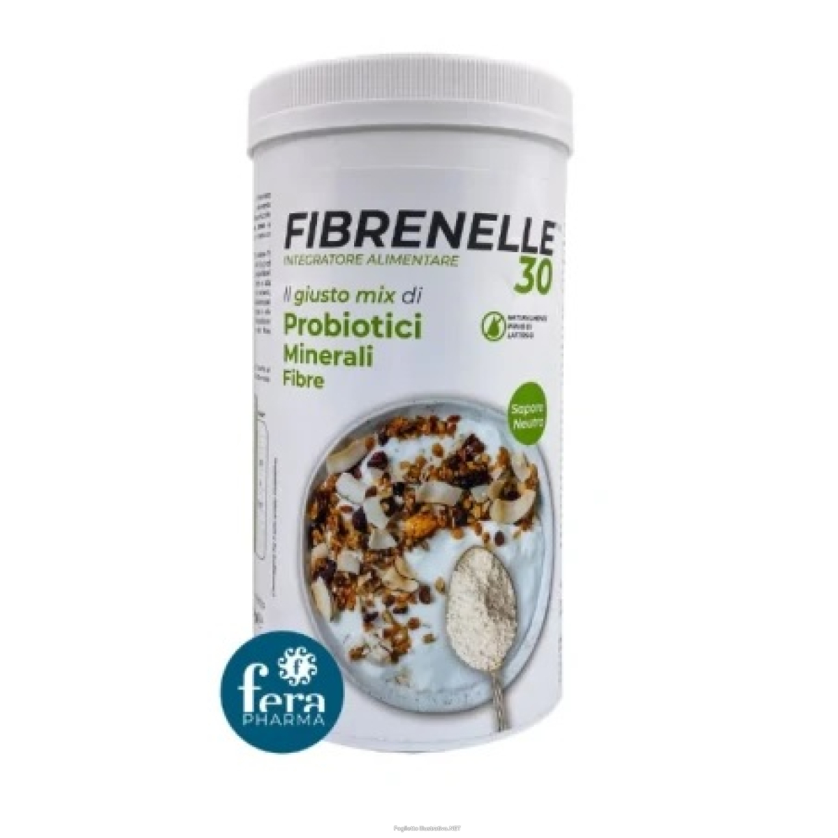 Compra Online fibrenelle mix di probiotici minerali e fibre per il benessere intestinale polvere solubile 390 grammi e Trova l'offerta più bassa