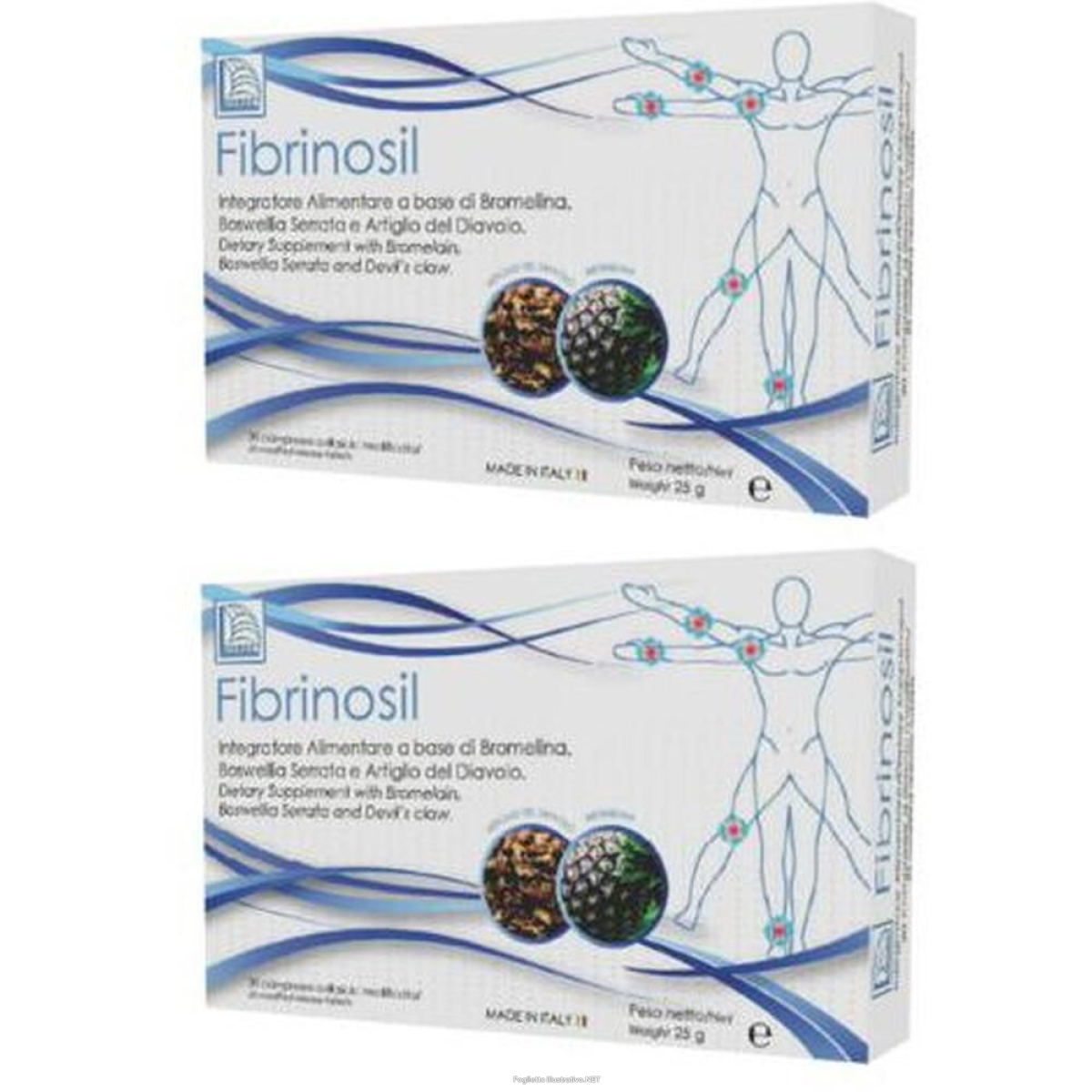 Compra Online fibrinosil 20 compresse 2x23,4 g e Trova l'offerta più bassa
