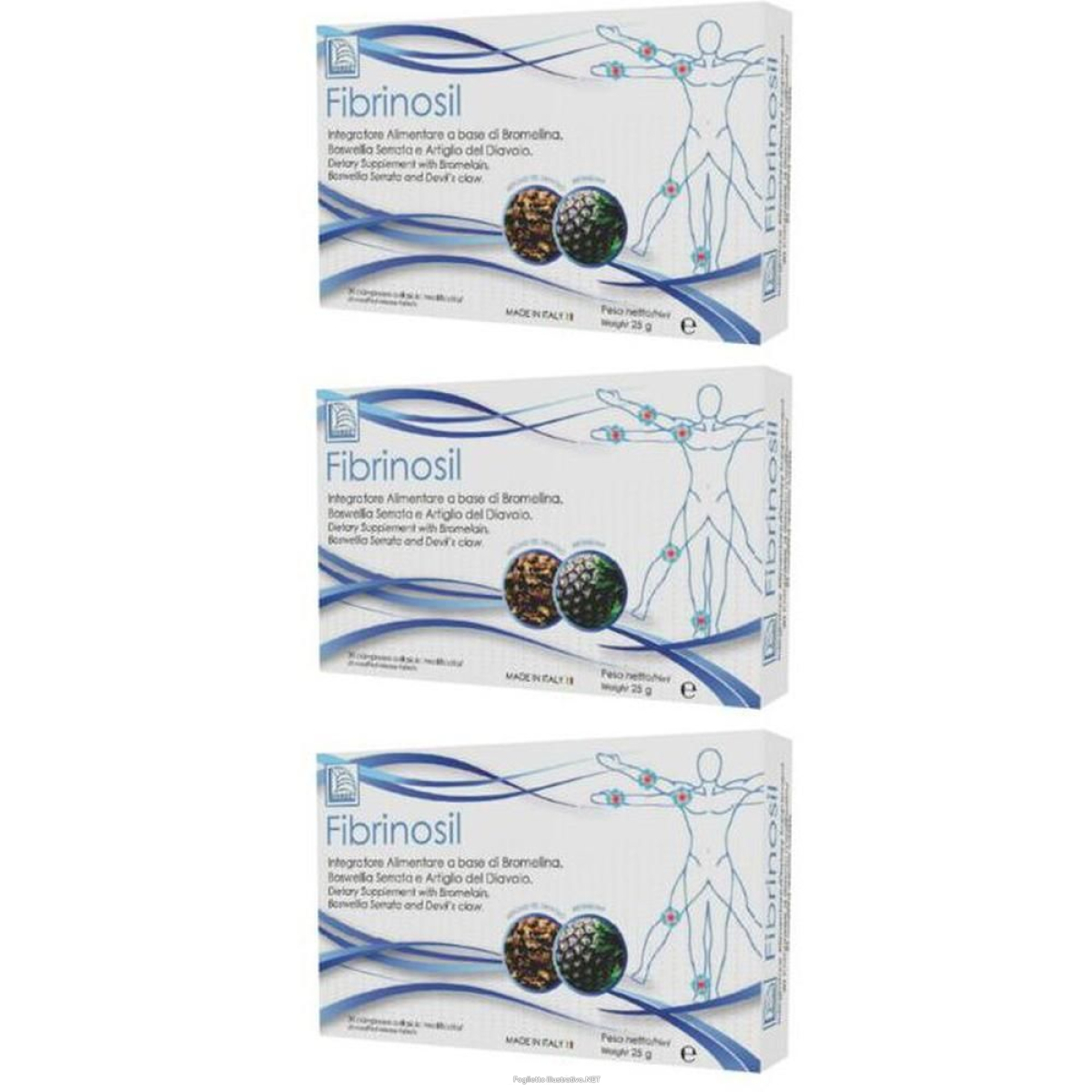 Compra Online fibrinosil 20 compresse 3x23,4 g e Trova l'offerta più bassa