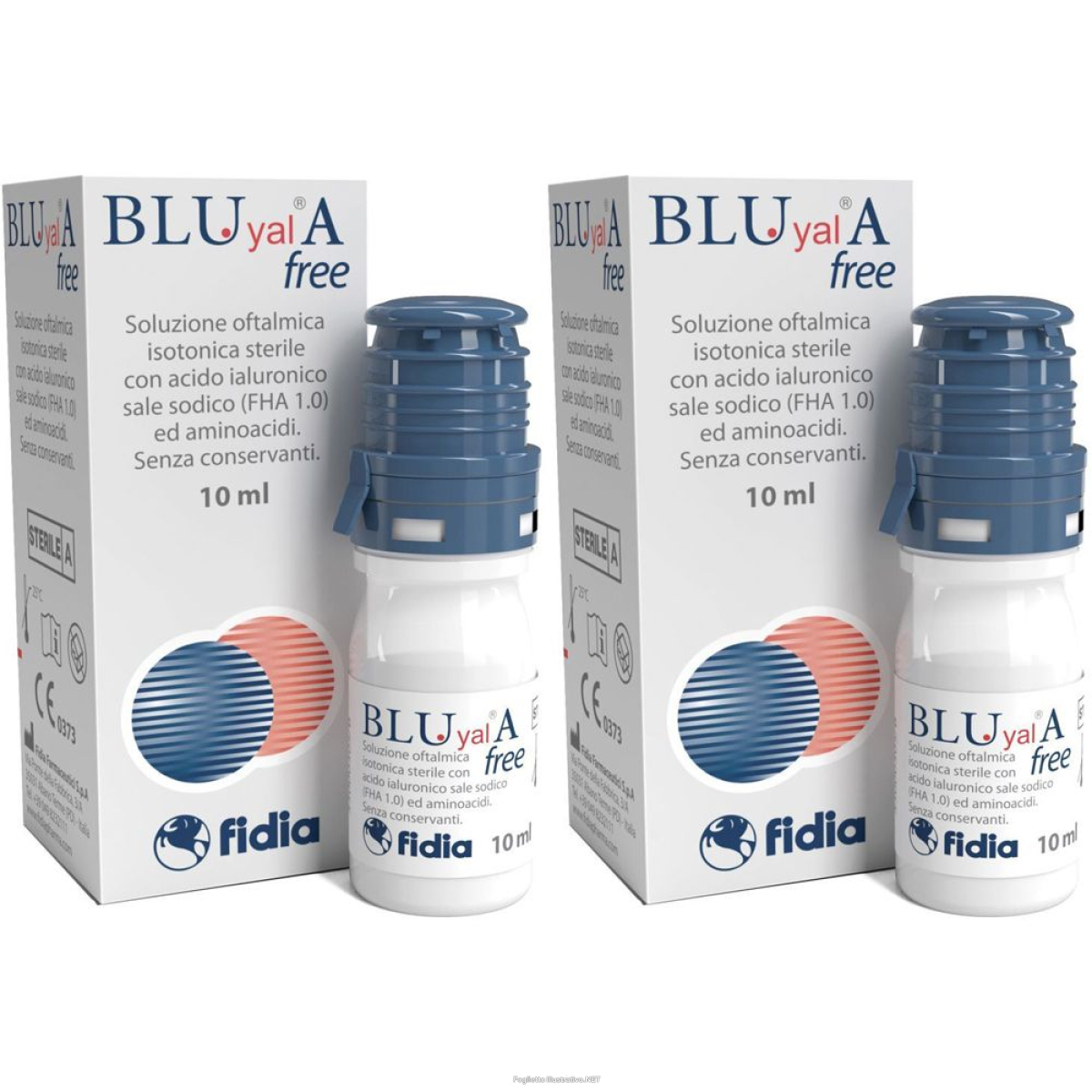 Compra Online fidia bluyala® free soluzione oftalmica set da 2 2x10 ml gocce oftalmi e Trova l'offerta più bassa