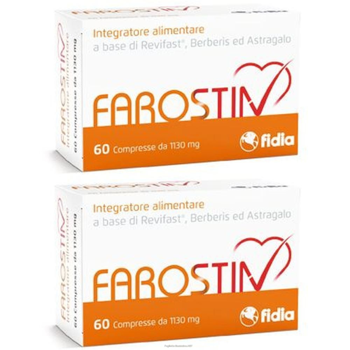 Compra Online fidia farostin compresse 2x60 pz e Trova l'offerta più bassa