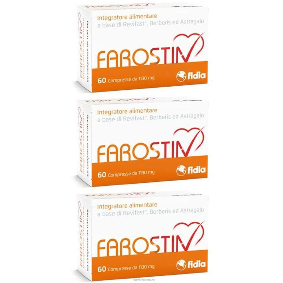 Compra Online fidia farostin compresse 3x60 pz e Trova l'offerta più bassa