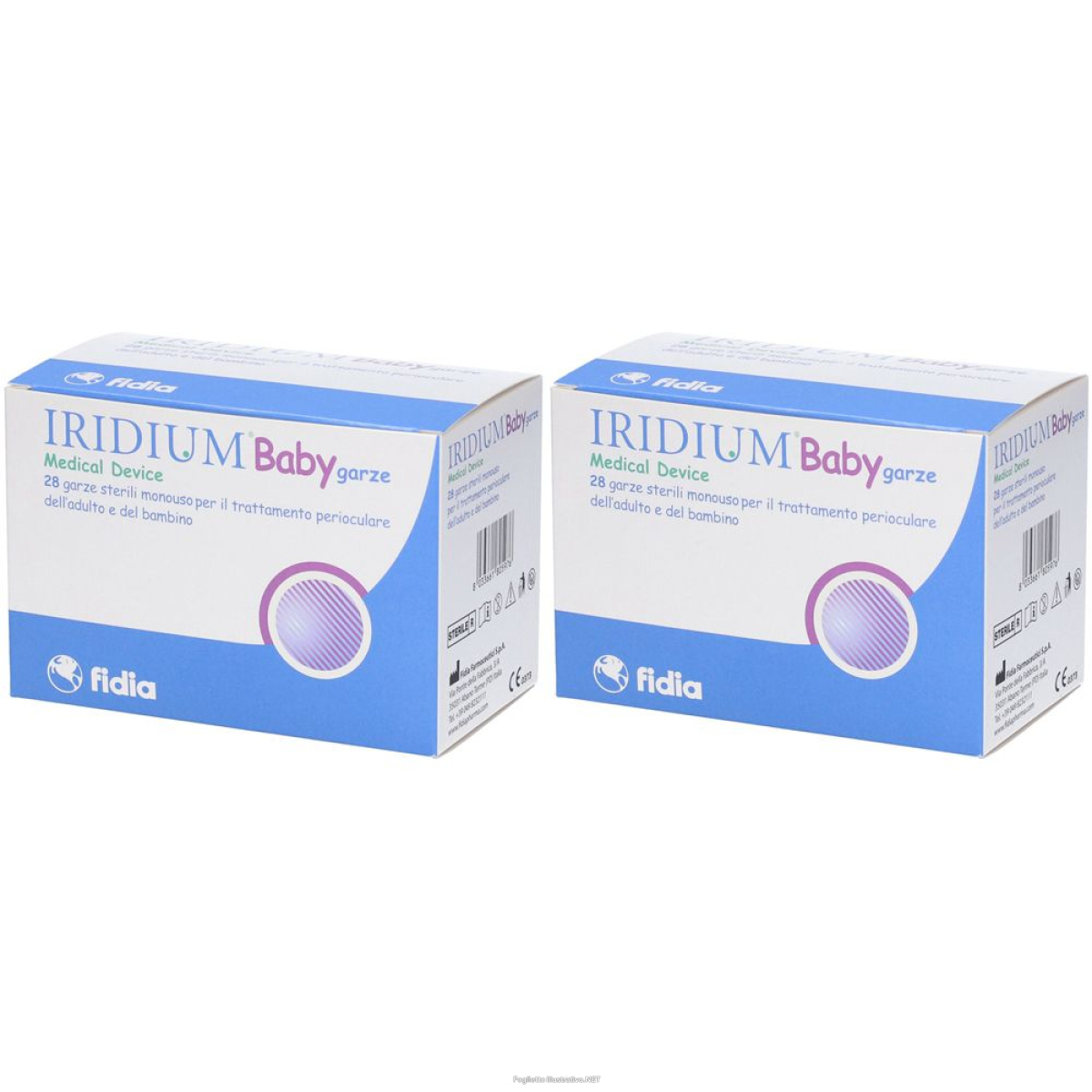 Compra Online fidia iridium® baby garze sterili monouso set da 2 2x28 pz garza e Trova l'offerta più bassa
