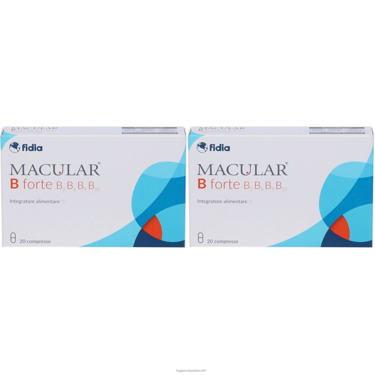 Compra Online fidia macular® b forte compresse set da 2 2x20 pz e Trova l'offerta più bassa