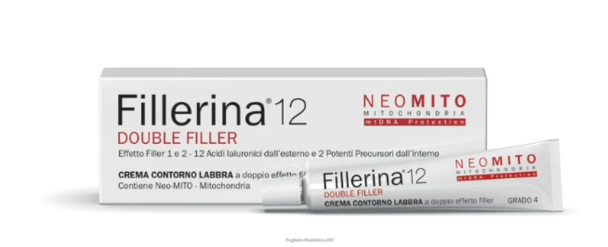 Compra Online fillerina 12 double filler neo mito base crema contorno labbra grado 4 - tubo 15ml e Trova l'offerta più bassa