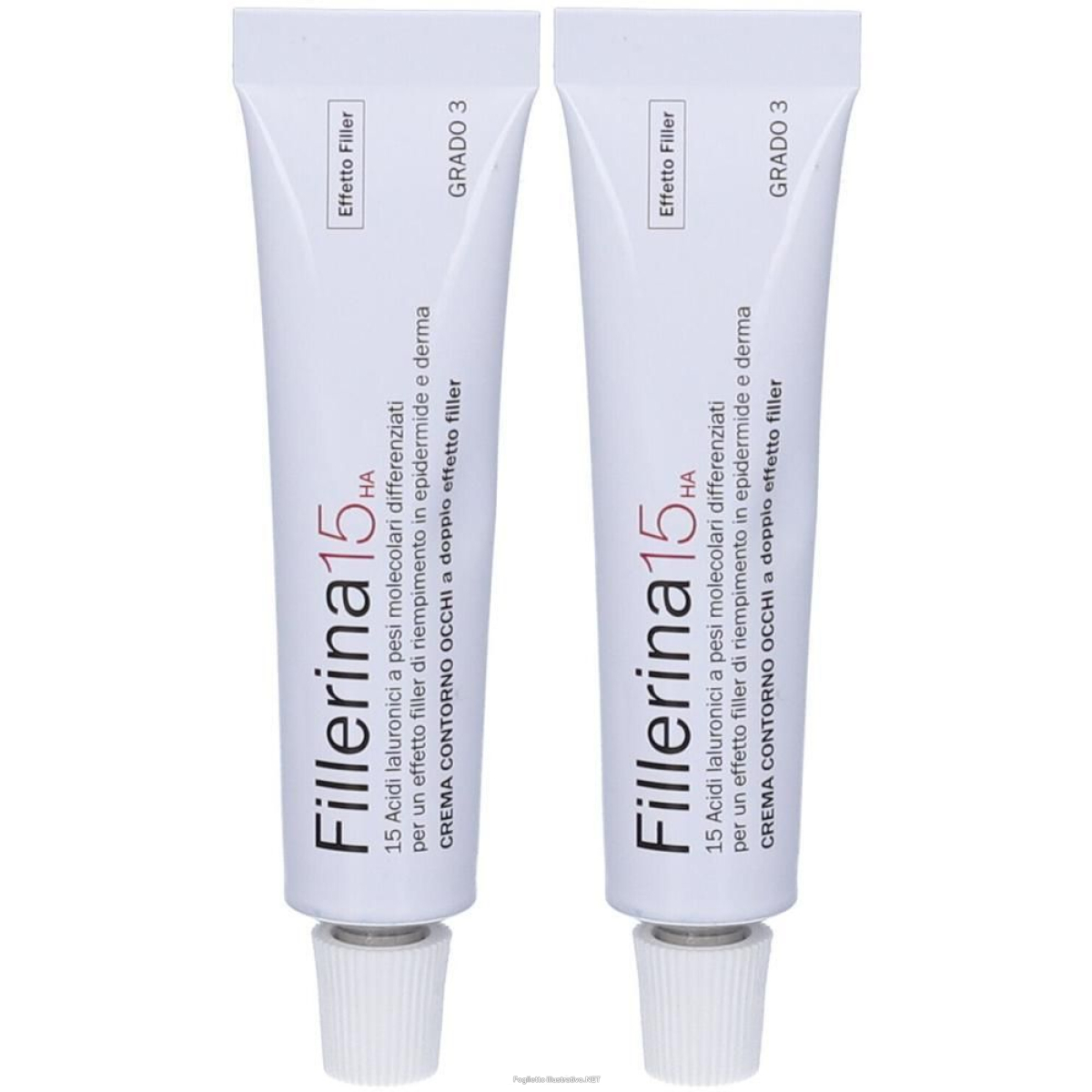 Compra Online fillerina 15 ha base crema contorno occhi grado 3 tubo 2x15 ml e Trova l'offerta più bassa