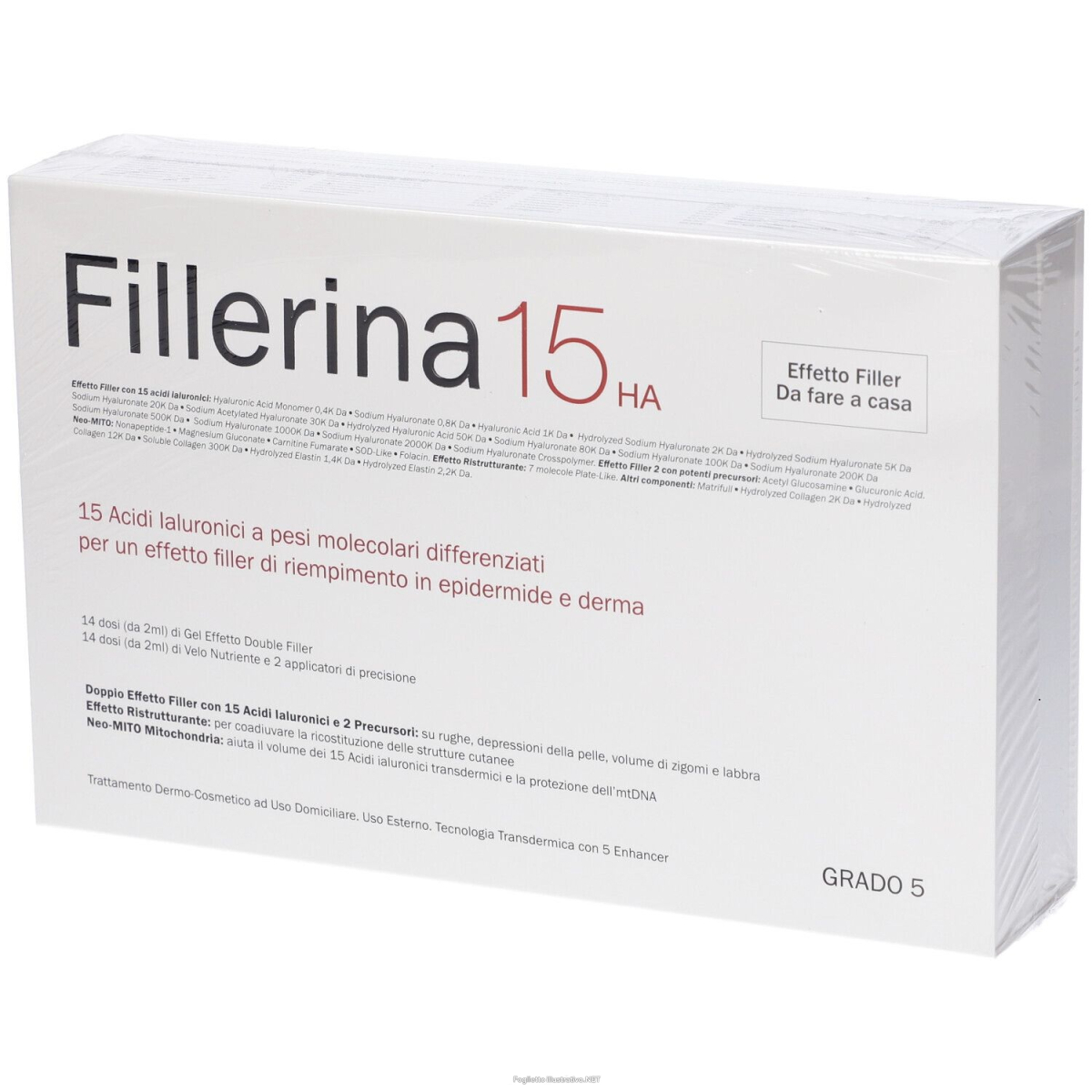 Compra Online fillerina 15 ha base grado 5 flacone 30+30 ml – trattamento antirughe e rassodante per il viso e Trova l'offerta più bassa