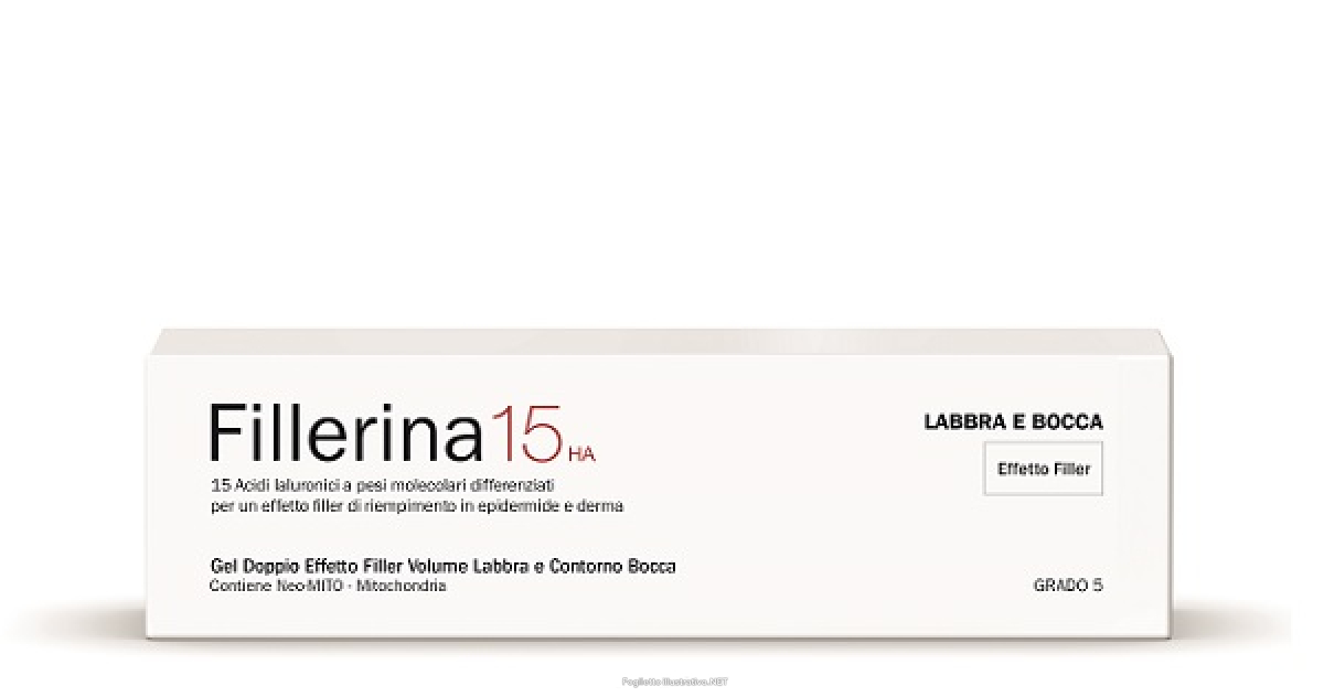 Compra Online fillerina - 15 ha base labbra e bocca grado 5 doppio effetto filler  confezione 7 ml e Trova l'offerta più bassa