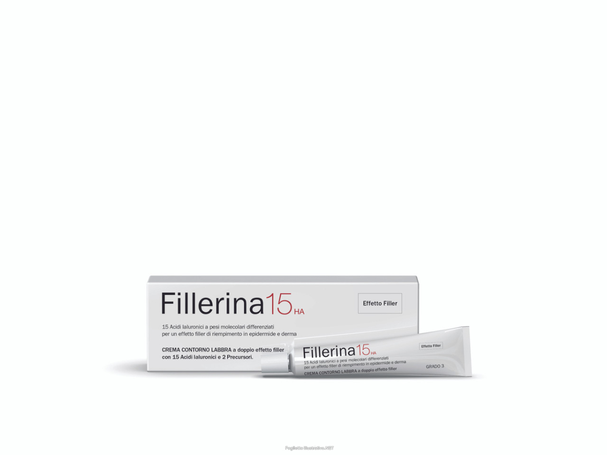 Compra Online fillerina 15 ha base lip contour cream grado 3 15 ml – crema filler contorno labbra anti-rughe e Trova l'offerta più bassa