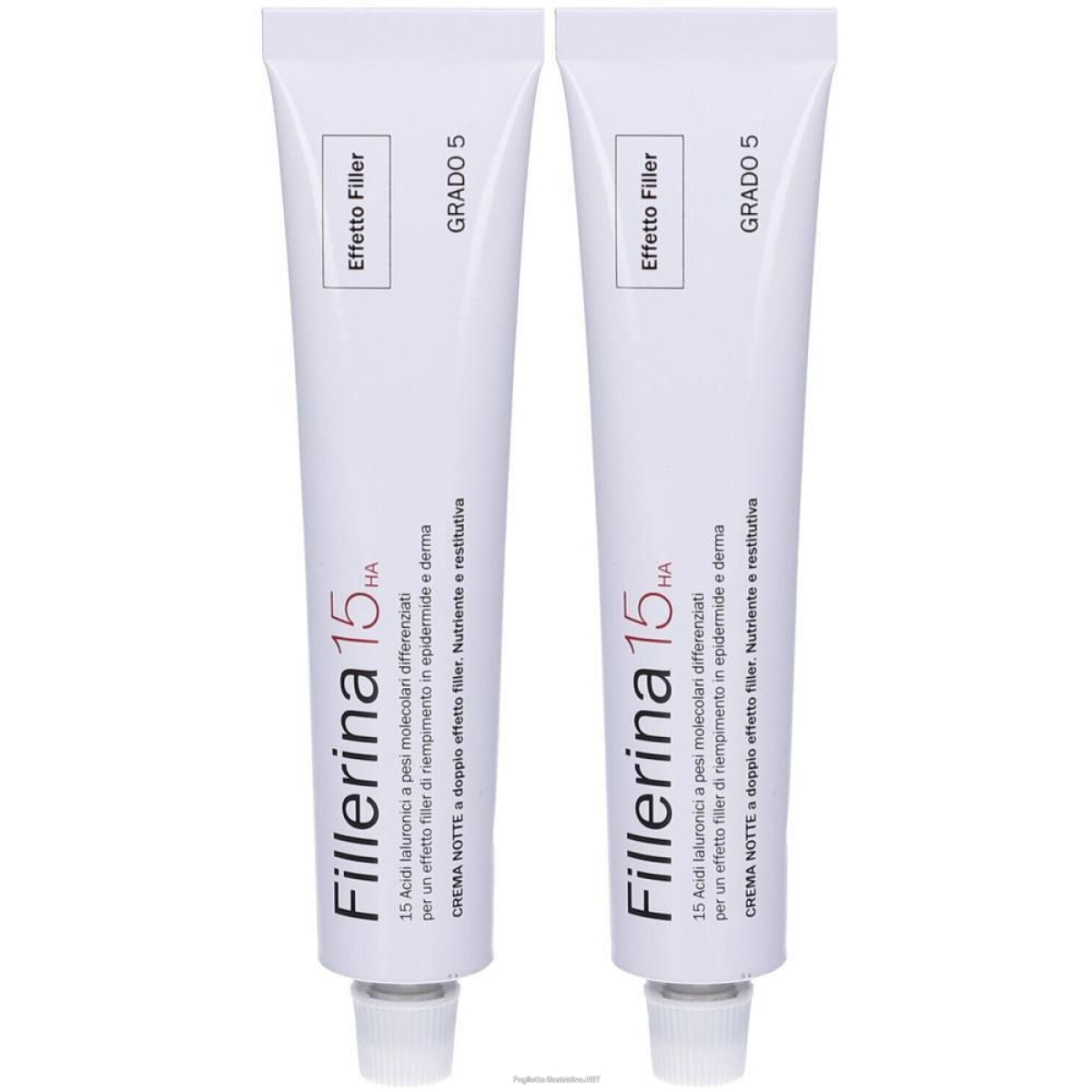 Compra Online fillerina 15 ha base night cream grado 5 tubo 2x50 ml e Trova l'offerta più bassa
