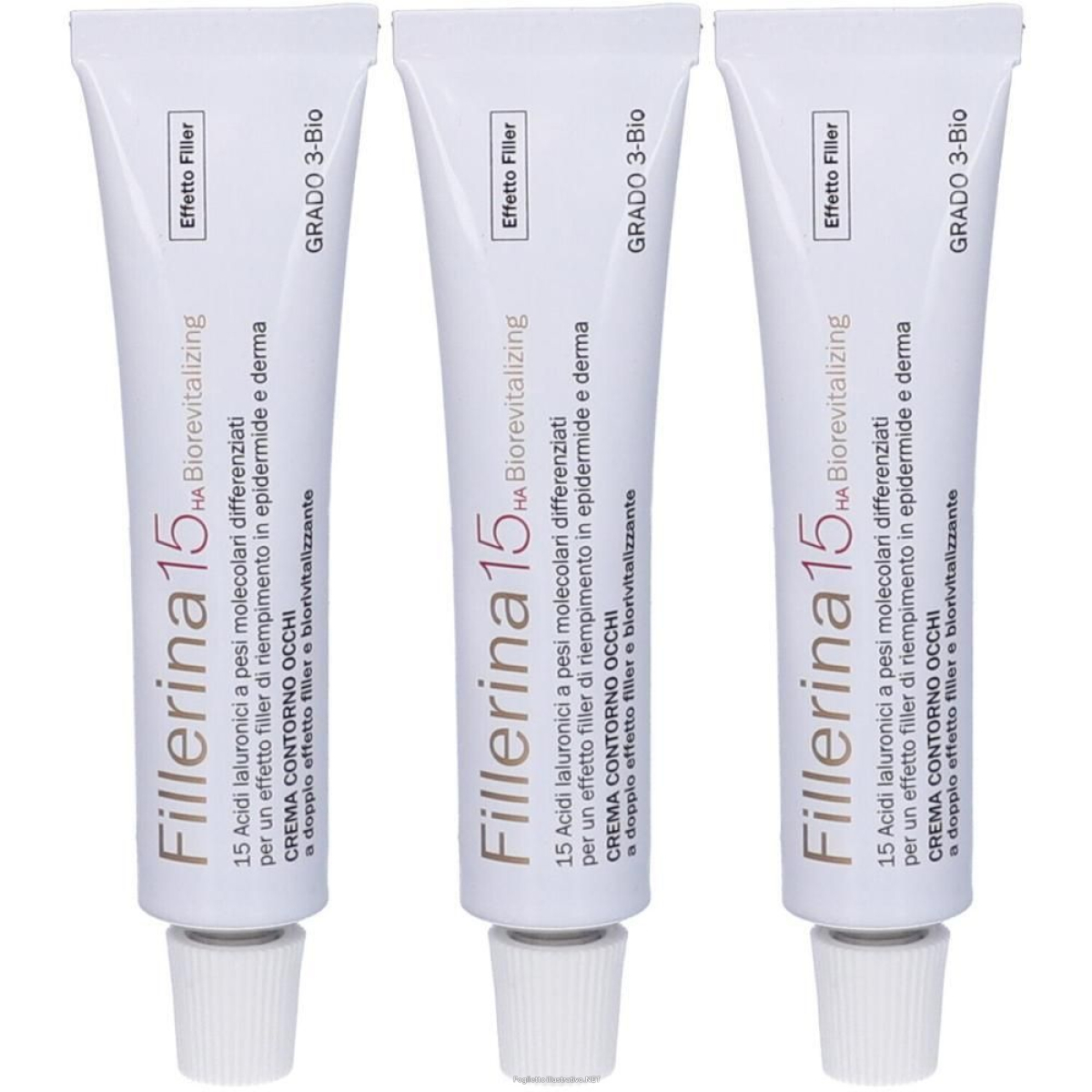 Compra Online fillerina 15 ha biorevitalizing crema contorno occhi grado 3 bio tubo e Trova l'offerta più bassa