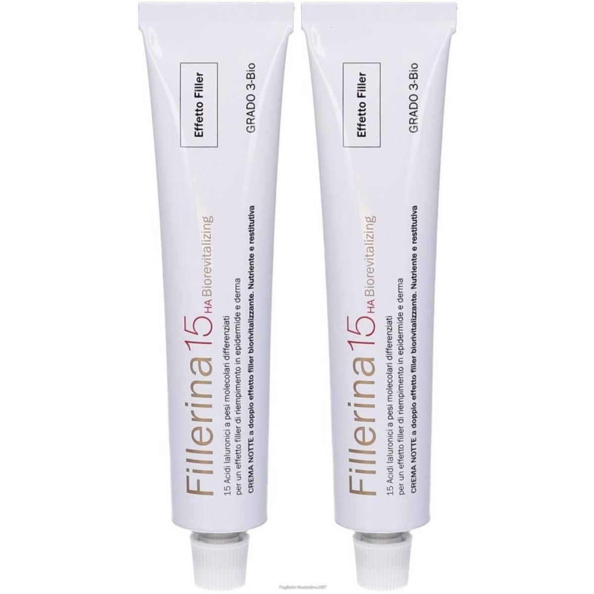 Compra Online fillerina 15 ha biorevitalizing crema notte grado 3 bio tubo 50 ml 2x5 e Trova l'offerta più bassa