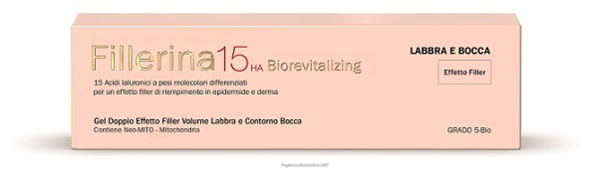 Compra Online fillerina - 15 ha biorivitalizzante labbra e bocca grado 5 doppio effetto filler rimpolpante confezione 7 ml e Trova l'offerta più bassa