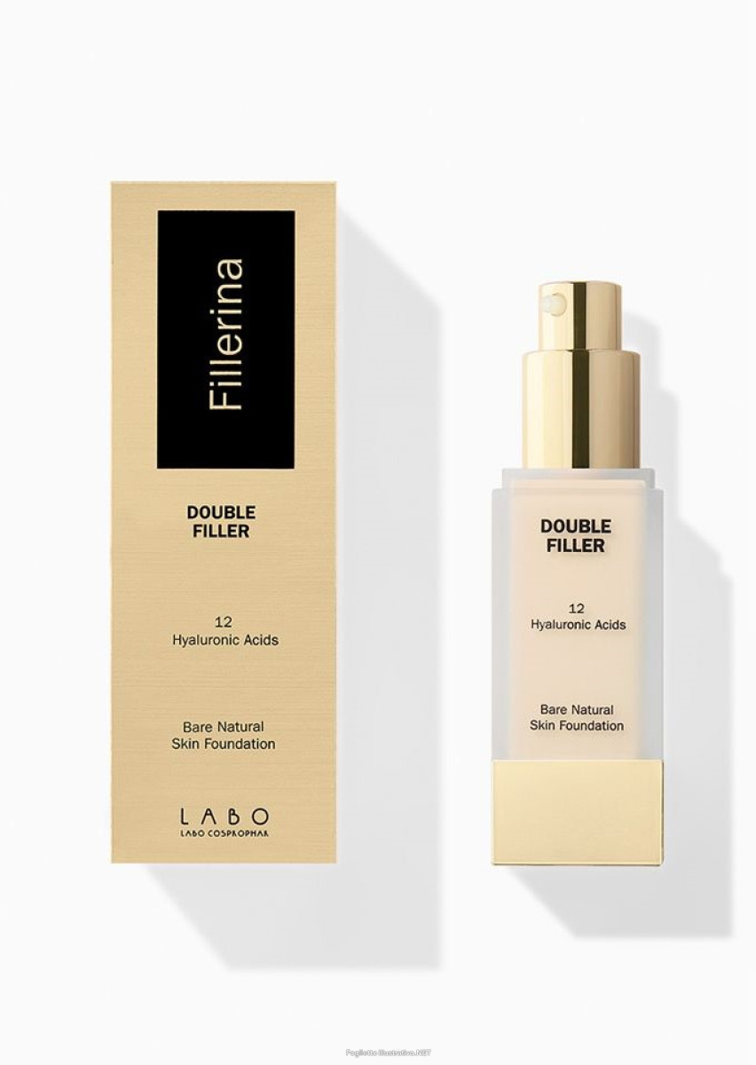 Compra Online fillerina double filler make up bare natural skin foundation 101 light neutral 30ml e Trova l'offerta più bassa