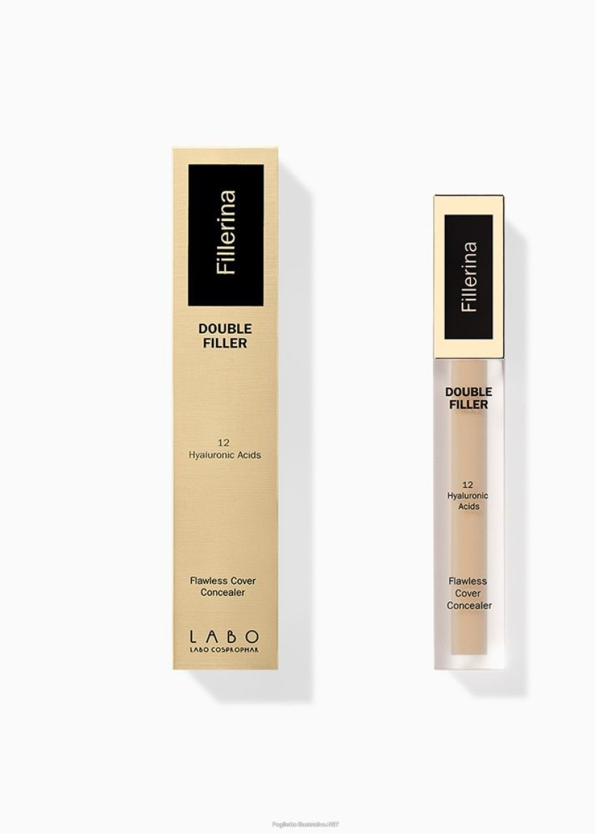 Compra Online fillerina double filler make up flawless cover concealer 308 dark cool 3ml e Trova l'offerta più bassa