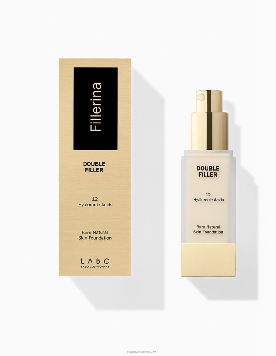 Compra Online fillerina double filler make up fondotinta uniformante effetto naturale colore  102 e Trova l'offerta più bassa