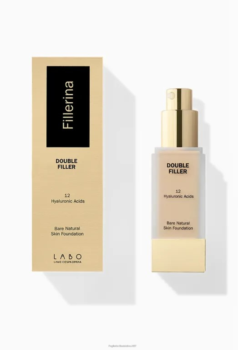 Compra Online fillerina double filler make up fondotinta uniformante effetto naturale colore  105 e Trova l'offerta più bassa