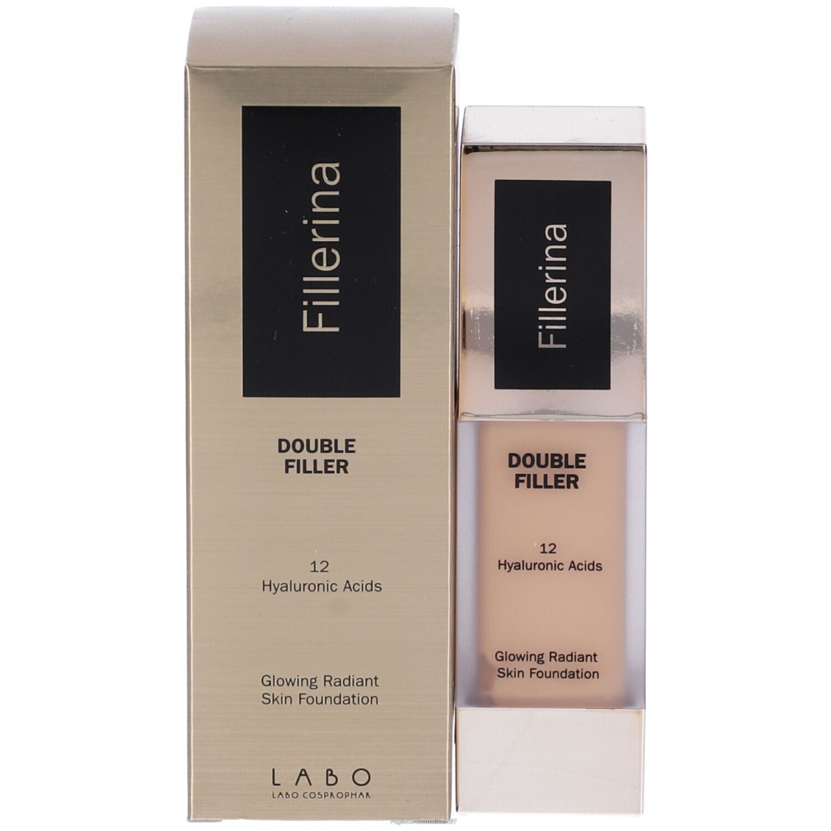 Compra Online fillerina double filler make up glowing radiant skin foundation 205 medium cool 30ml e Trova l'offerta più bassa
