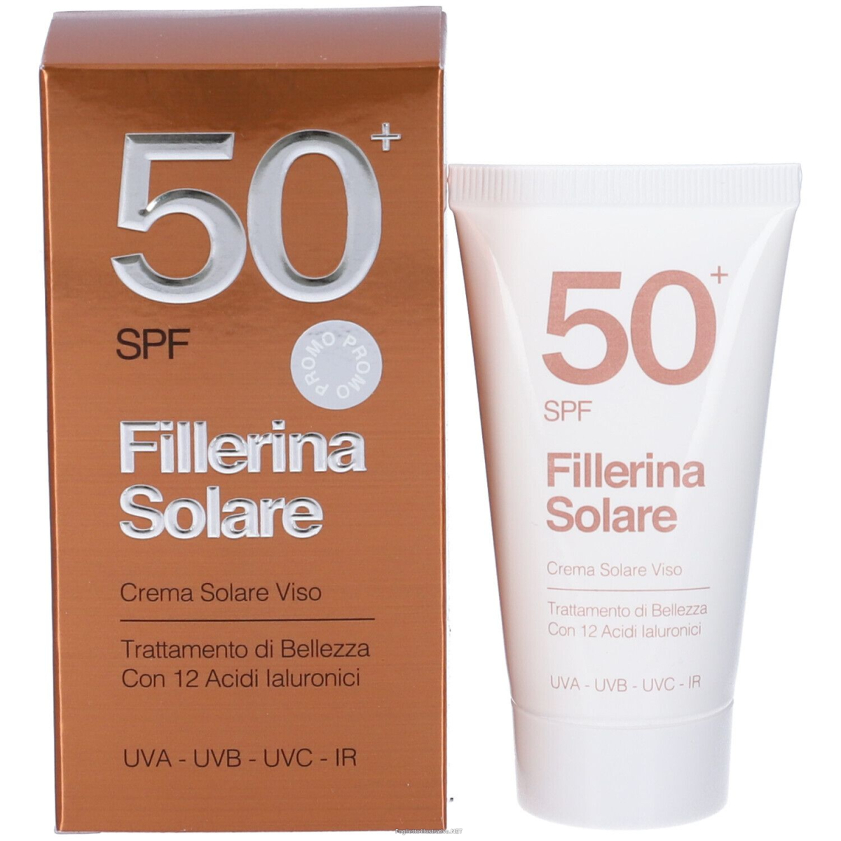 Compra Online fillerina solare - crema viso spf 50+  confezione 50 ml e Trova l'offerta più bassa