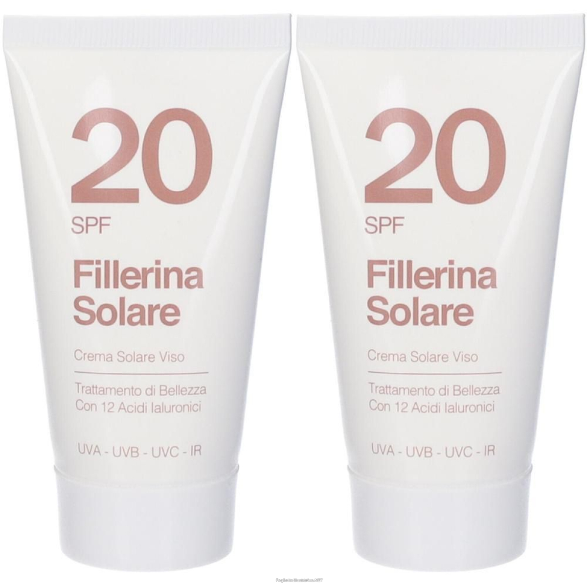 Compra Online fillerina solare protezione viso spf 20 promo 50 ml 2x50 crema sola e Trova l'offerta più bassa