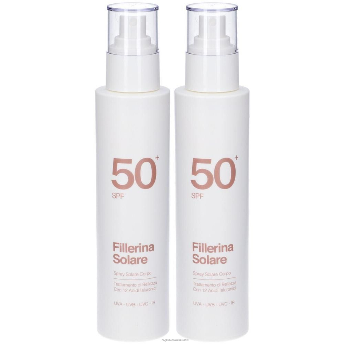 Compra Online fillerina solare spray corpo spf50+ 2x200 ml e Trova l'offerta più bassa