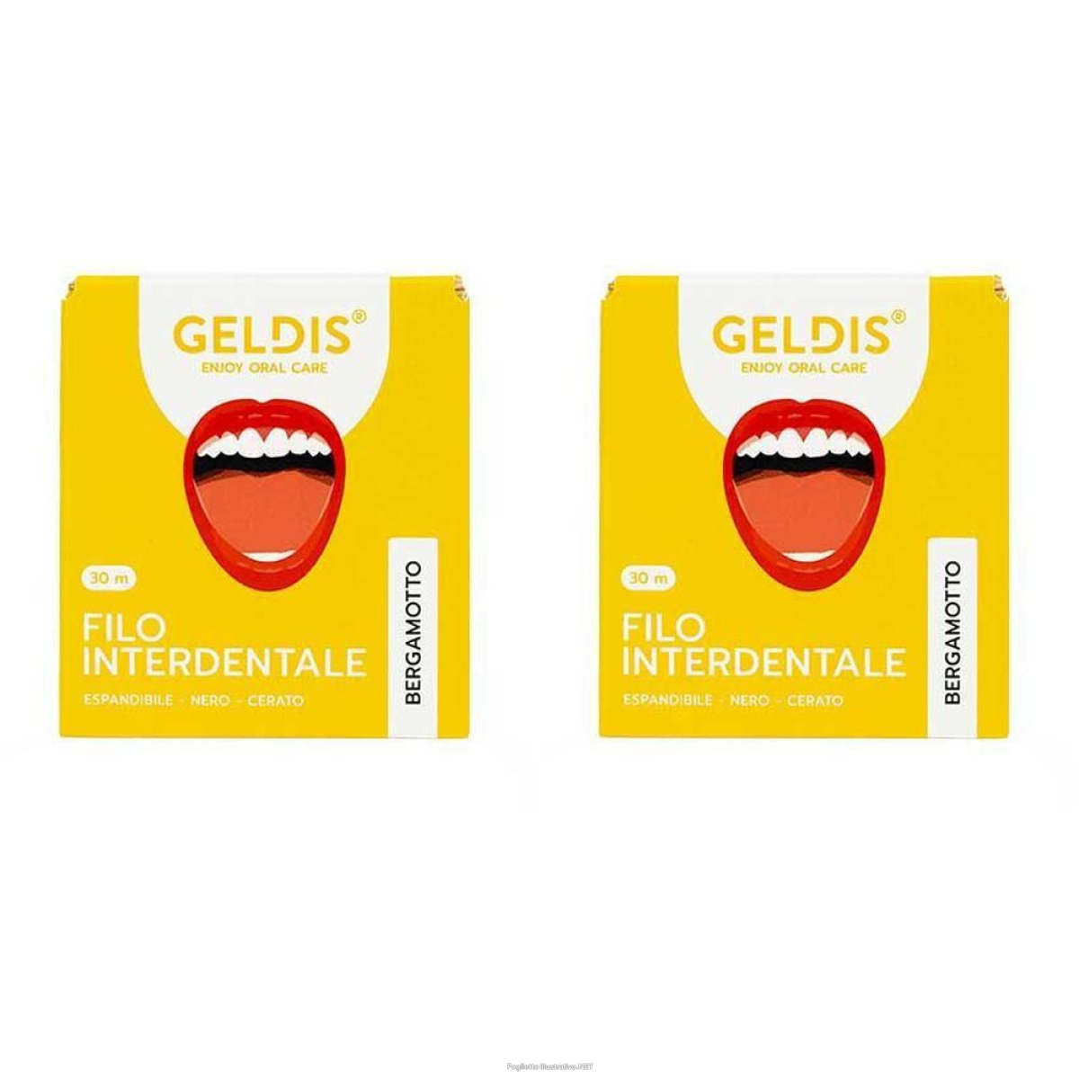 Compra Online filo interdentale geldis – bergamotto 2x1 st e Trova l'offerta più bassa