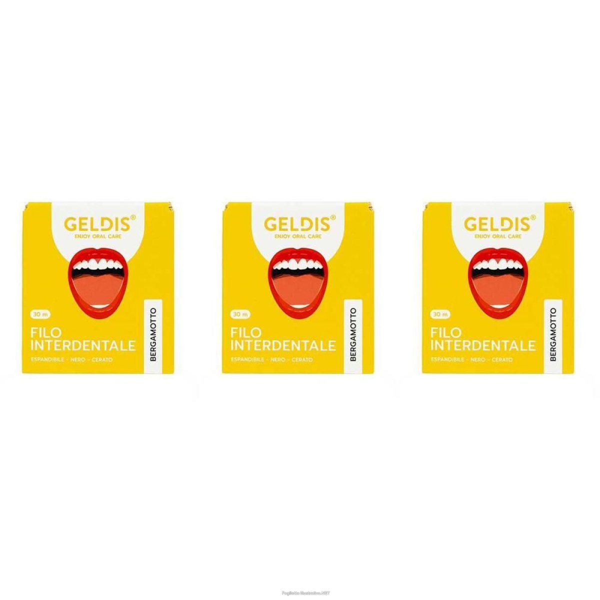 Compra Online filo interdentale geldis – bergamotto 3x1 st e Trova l'offerta più bassa