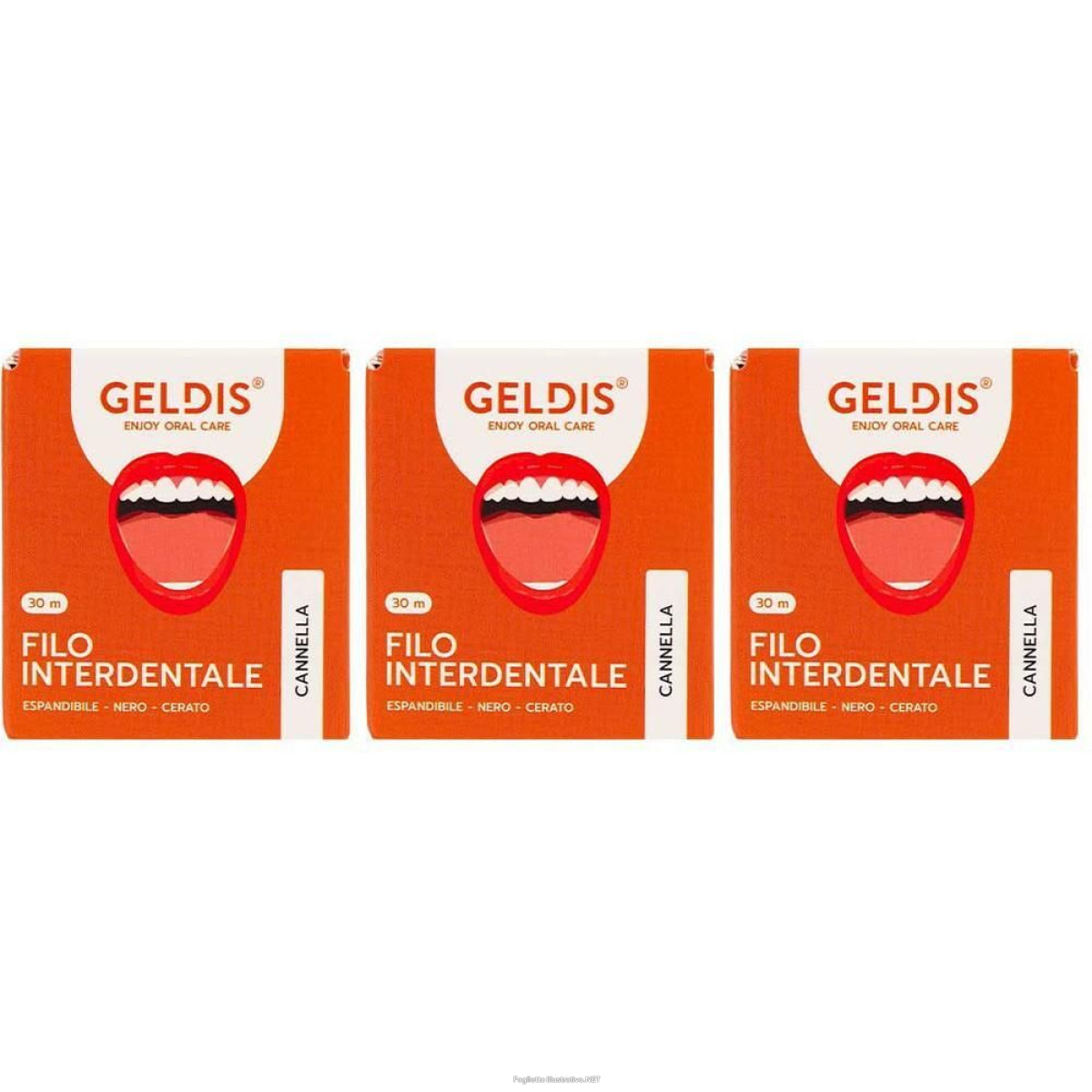 Compra Online filo interdentale geldis – cannella 3x1 st e Trova l'offerta più bassa