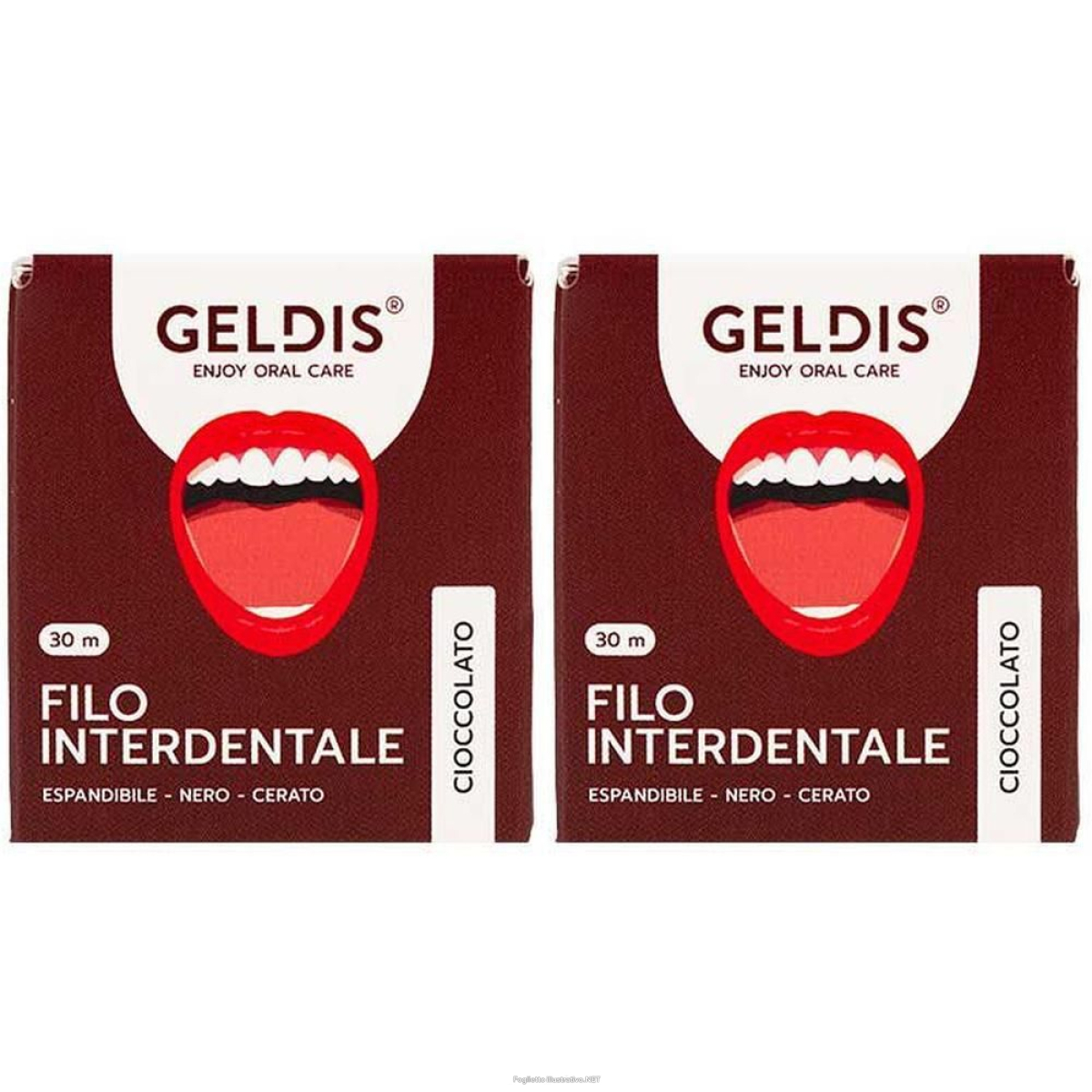 Compra Online filo interdentale geldis – cioccolato 2x1 st e Trova l'offerta più bassa