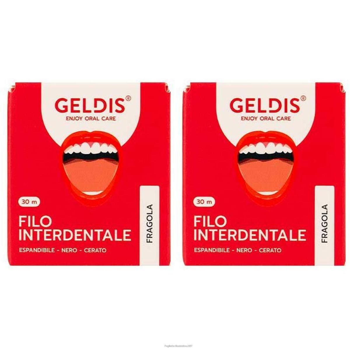 Compra Online filo interdentale geldis – fragola 2x1 st e Trova l'offerta più bassa