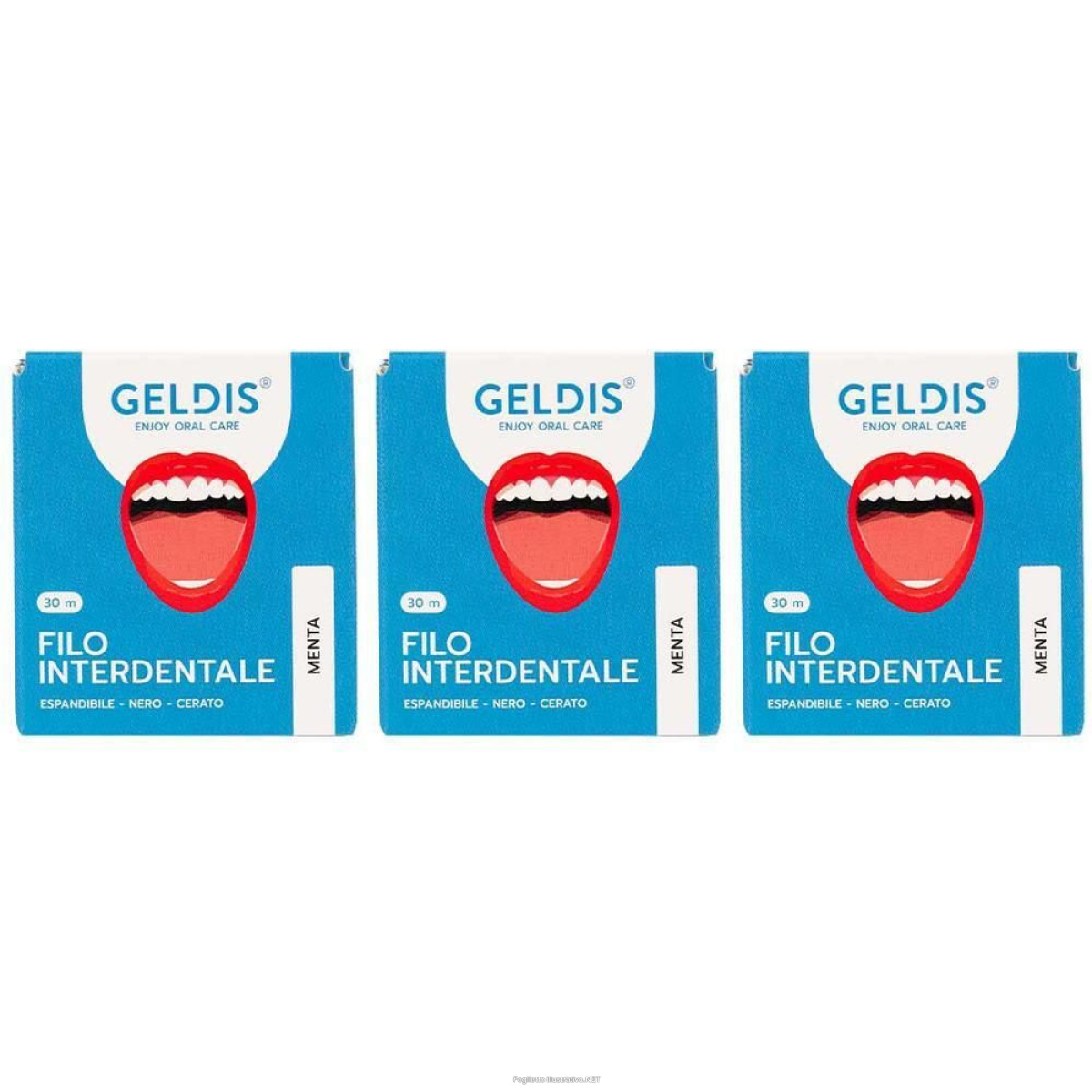 Compra Online filo interdentale geldis – menta 3x1 pz dentifricio e Trova l'offerta più bassa