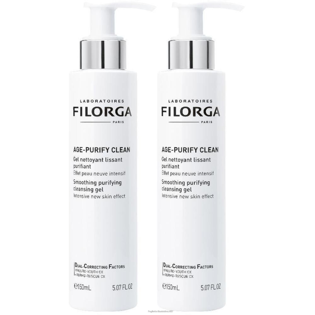 Compra Online filorga age-purify clean 2x150 ml e Trova l'offerta più bassa