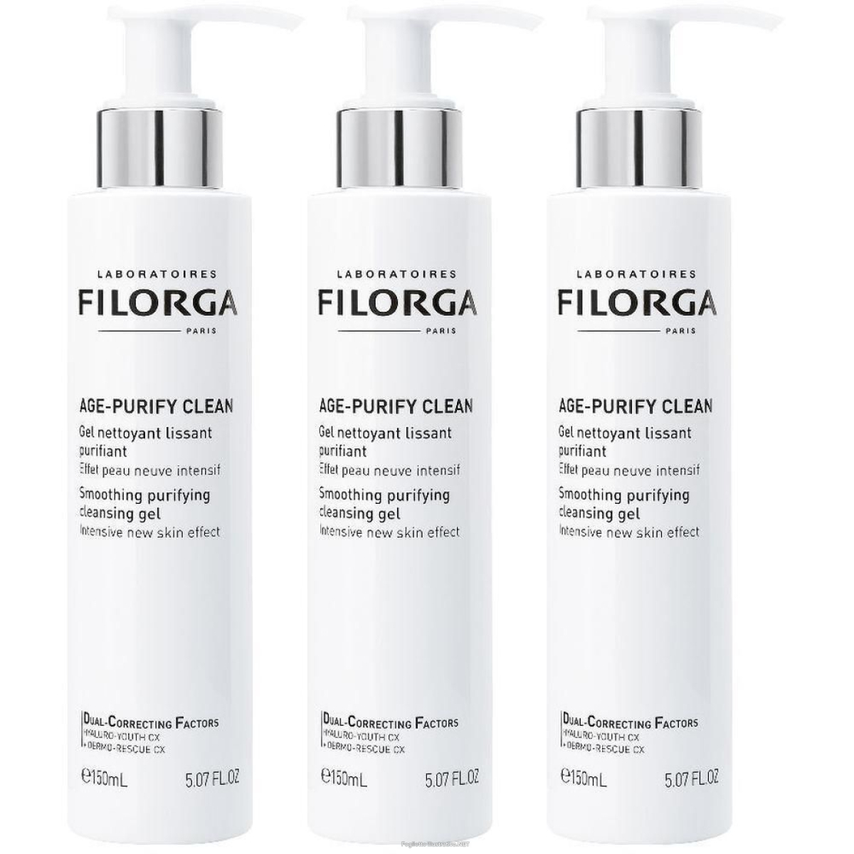 Compra Online filorga age-purify clean 3x150 ml e Trova l'offerta più bassa