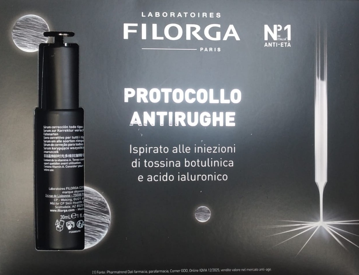 Compra Online Filorga box protocollo antirughe 1 time filler intensive 5xp30 ml + 1 gwp mini guasha + 1 mini time filler 5xp cream 15ml + 1 mini peel wrinkles 5 ml e Trova l'offerta più bassa