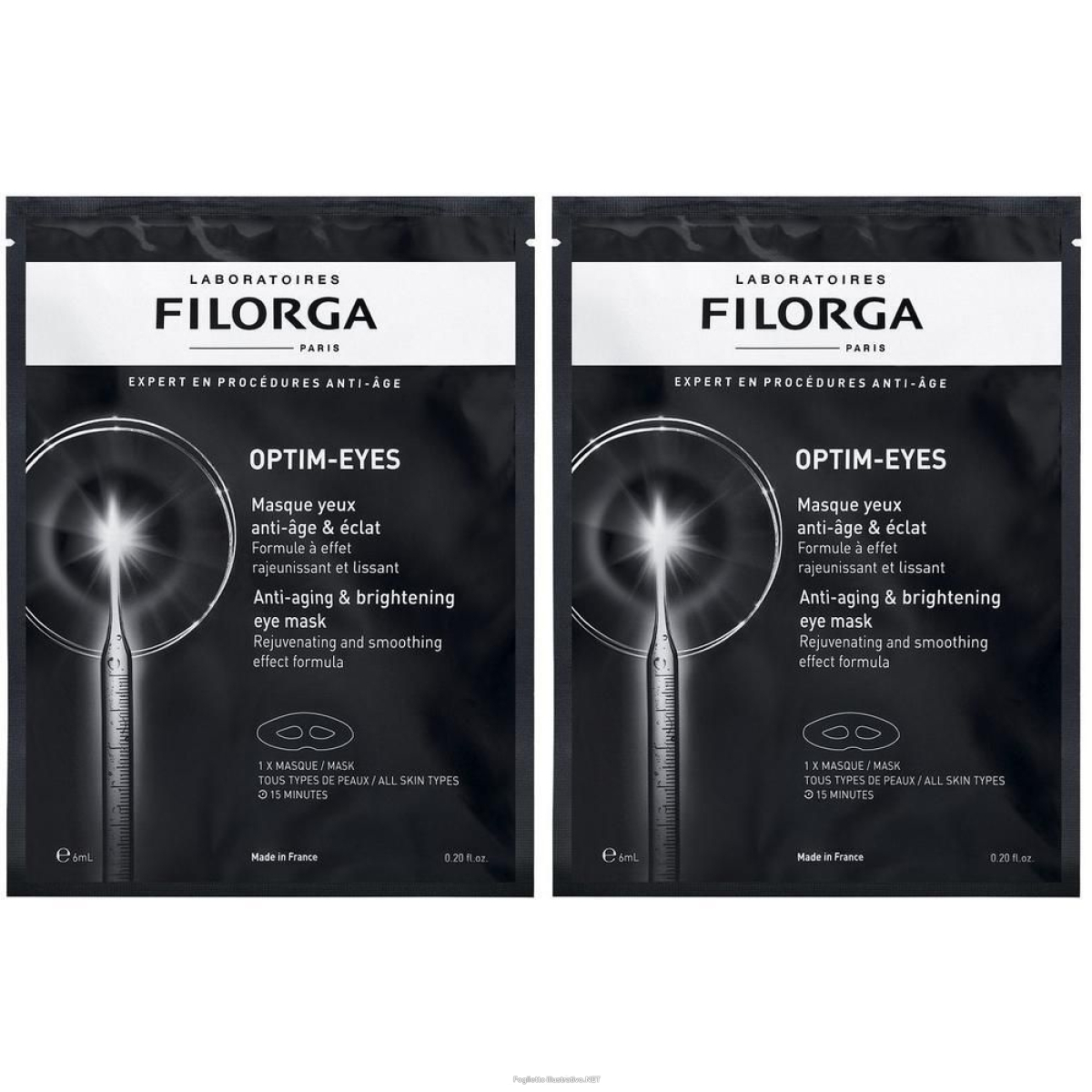 Compra Online filorga optim-eyes maschera contorno occhi 2x6 ml e Trova l'offerta più bassa